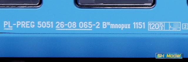 Wagon osobowy 2 kl B<sup>16</sup>mnopux (Piko 97035)